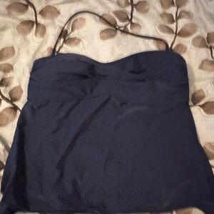 EUC J.Crew Navy Tankini top size large